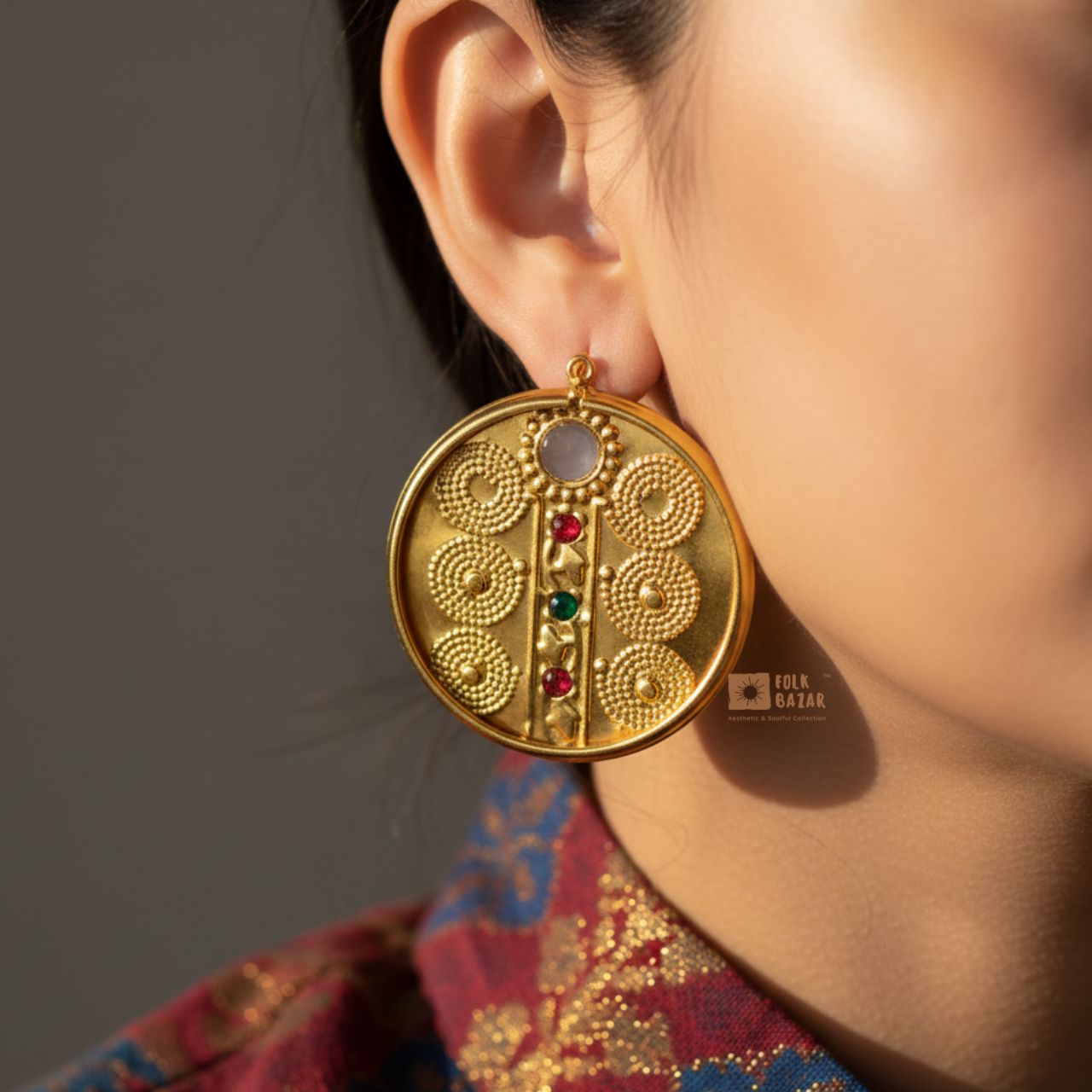 Round Earrings